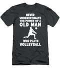 Spike of Laughter Old Mans Volleyball for Hilarious Sets Funny Old Man Volleyball T-Shirt