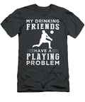 Spike Spirits My Drinking Friends and Their Volleyball Mania Awesome Store T-Shirt