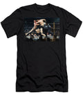 Stag At Sharkeys Bar 1909 Bellows T-Shirt