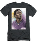 Stefon Diggs Football Player in Thoughtful Pose Carlos V T-Shirt