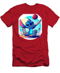 Stitch Playing Cricket Milar Style T-Shirt
