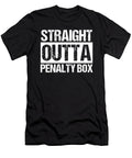 Straight Outta Penalty Box Sports Ice Hockey Gift Thomas Larch T-Shirt