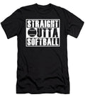 Straight Outta Softball Pitcher Catcher Game Gift Thomas Larch T-Shirt