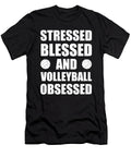Stressed Blessed Volleyball Obsessed Me T-Shirt
