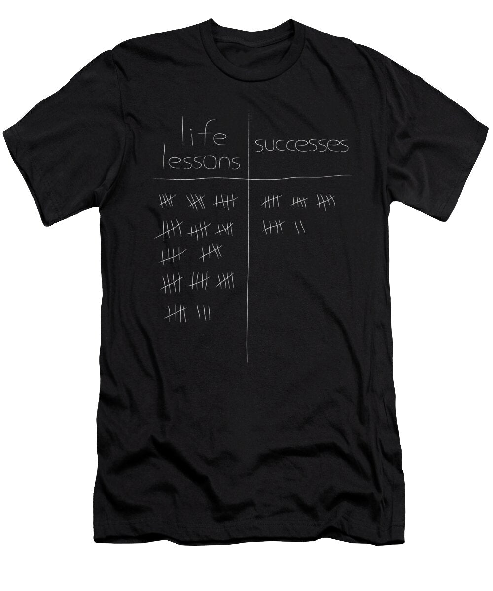 Successes Vs Life Lessons Pelo Blanco Photo T-Shirt