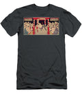 Sumo Fight Between Umegatani Totaro I 1845 1928 and Haibirya C 1860s Japanese School T-Shirt
