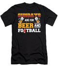 Sundays Are for Football and Beer for Sport College Football Tom Schiesswald T-Shirt