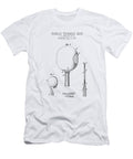 Table Tennis Bat Patent Denny H T-Shirt