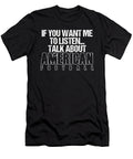 Talk About American Football Player Football Team Gift Thomas Larch T-Shirt