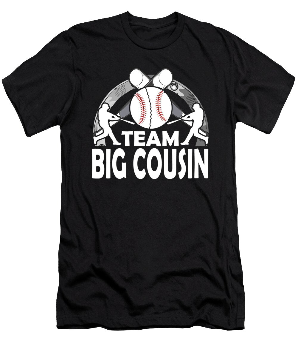 Team Big Cousin Baseball Softball Dhbubble T-Shirt
