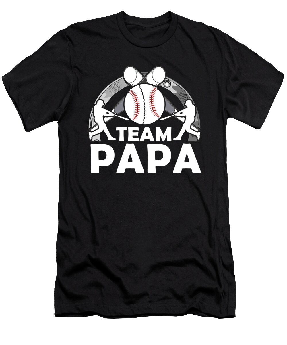 Team Papa Baseball Dhbubble T-Shirt