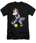Tennis Player Unicorn Tennis Colorfulsnow T-Shirt