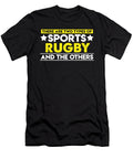 There Are Two Types of Sports Rugby and the Others Orange Pieces T-Shirt