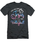 This Girl Runs on Jesus and Volleyball Player Christian Rian Joanie T-Shirt