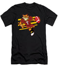 Tiger Rugby Player American Football Rugby Team Gift Thomas Larch T-Shirt