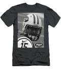 Tim Tebow Black and White New York Jets Florida Gators Timothy Richard Tebow Lee Dos Santos T-Shirt