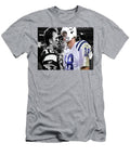 Tom Brady and Peyton Manning Face Off Brian Reaves T-Shirt