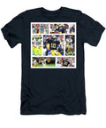 Tom Brady Michigan Qb Collage John Farr T-Shirt