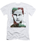 Tom Brady New England Patriots Massachusetts Recycled Vintage License Plate Portrait Original Design Turnpike T-Shirt