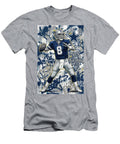 Troy Aikman Graffiti Poster Football Player NFL Sampadart Gallery T-Shirt
