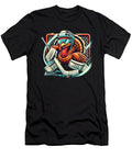 Turkey Playing Ice Hockey Goalie Thanksgiving Studi Alex T-Shirt