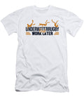 Underwater Rugby First Work Later Uw Rugby Underwater Rugby Marco Rothe T-Shirt