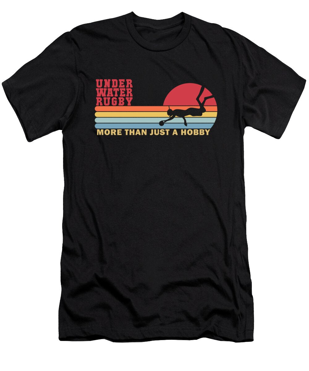 Underwater Rugby Hobby Scuba Diver Uw Rugby Underwater Rugby Marco Rothe T-Shirt