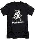 Unicorn Player Footballer Football American Footballcorn Crazy Squirrel T-Shirt