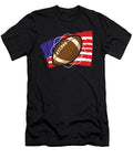 USA Rugby Ball Flag American Football Gift Thomas Larch T-Shirt