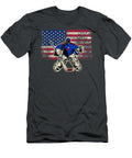 Vintage Ice Hockey Goalie USA Flag for Goalie Murtza Lemar T-Shirt