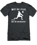 Volleyball and Laughter Funny Sports Slogan for Athletes Awesome Store T-Shirt