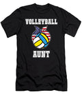Volleyball Aunt Jersey Gift for Volleyball Aunt Players Martin Hicks T-Shirt