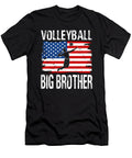 Volleyball Big Brother American Flag Dhbubble T-Shirt