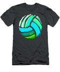 Volleyball Blue Green Ball for Teens Keian Lilac T-Shirt