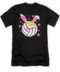 Volleyball Bunny Ears Funny Easter Player Coach Gift Dhbubble T-Shirt