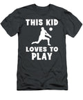 Volleyball Champ This Kid Loves to Play Volleyball Spike the Fun Now Funny Volleyball T-Shirt