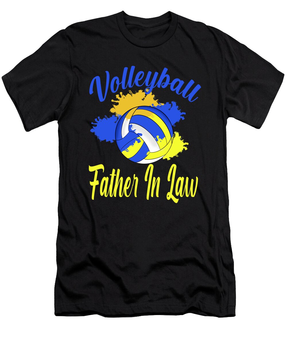 Volleyball Father in Law Matching Players Team Dhbubble T-Shirt