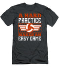 Volleyball Gift a Hard Practice Makes an Easy Game Funnygiftscreation T-Shirt