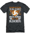 Volleyball Gift Blocking Rejecting the Ball So Hard It Knocks Grandma Off the Bleachers Funnygiftscreation T-Shirt