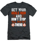 Volleyball Gift Set Your Goals High and Dont Stop Till You Get There Funnygiftscreation T-Shirt