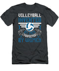 Volleyball Gift Volleyball Invented By Men Perfected By Women Funnygiftscreation T-Shirt