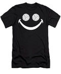 Volleyball Gift Volleyball Smiley Happy Volleyball Eq Designs T-Shirt