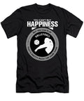 Volleyball Gift You Cant Buy Happiness But You Can Play Volleyball Thats Pretty Much the Same Thin Orange Pieces T-Shirt