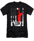 Volleyball Girl American Flag Tinh Tran Le Thanh T-Shirt
