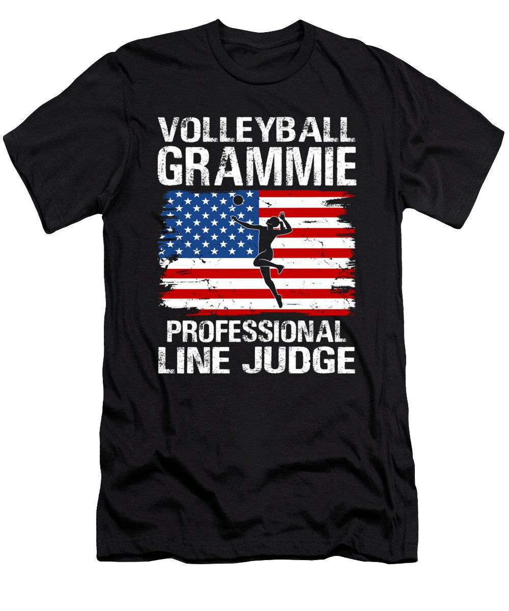 Volleyball Grammie Professional Line Judge Dhbubble T-Shirt