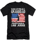 Volleyball Granddad Professional Line Judge Dhbubble T-Shirt
