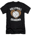Volleyball Grandma Leopard Heart Design Joanna Redesiuk T-Shirt