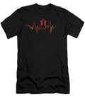 Volleyball Heartbeat Cool Gift for Sport Lovers Premium Graphic Art Frikiland T-Shirt