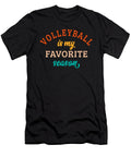 Volleyball Is My Favorite Season Volleyball Lover Retro Vintage Jensen Cena T-Shirt