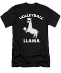 Volleyball Llama Beach Volley Alpaca Lover Gift Jan Deelmann T-Shirt
